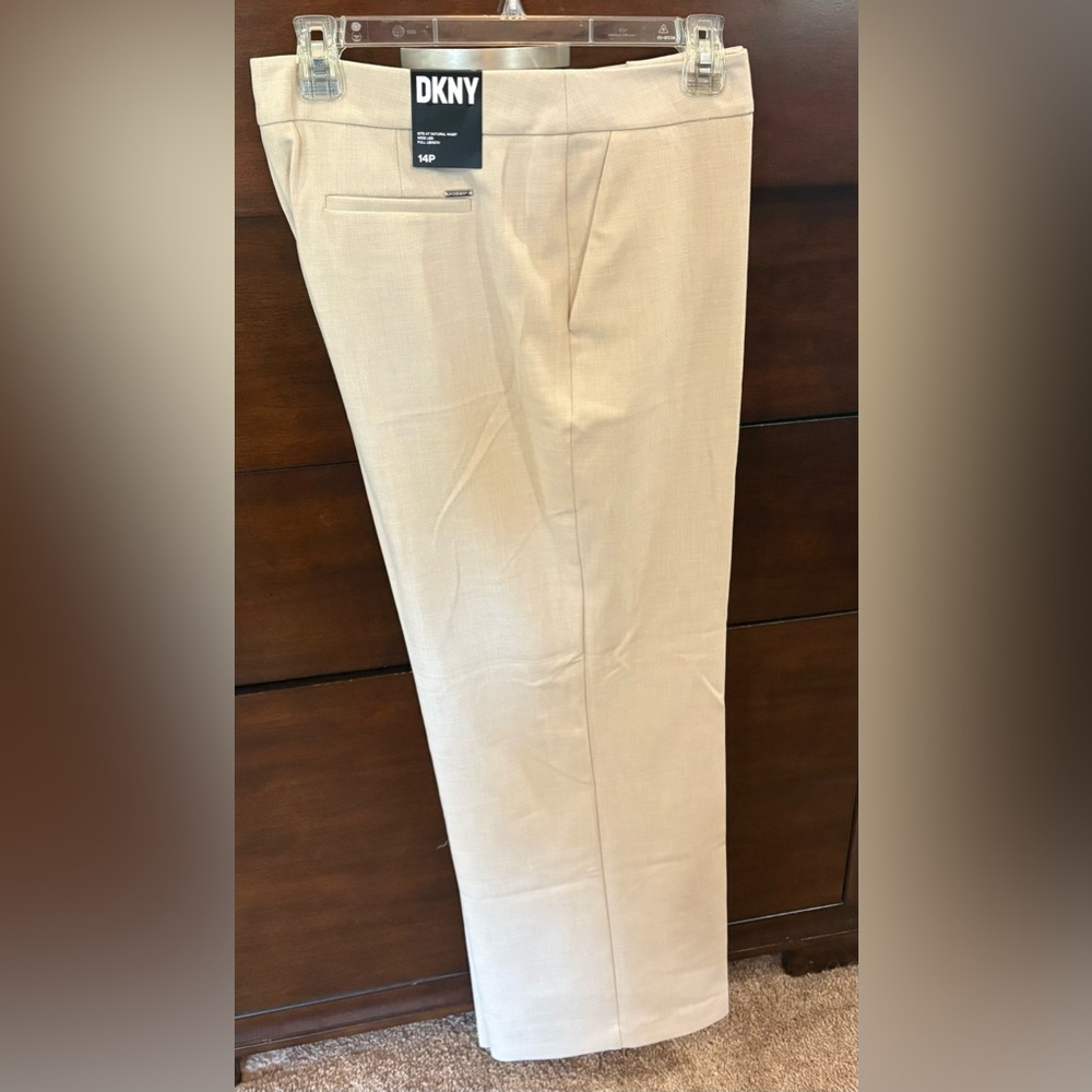 DKNY Cream Women's Trousers